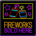 Fireworks Neon Signs