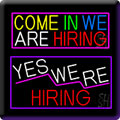 Hiring Neon Signs