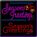 Seasons Greetings Neon Signs